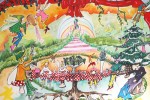 painting of fairy christmas